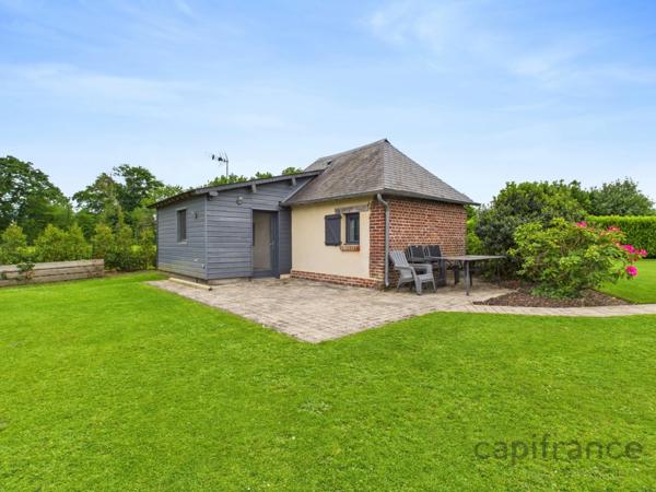 Élégante Maison Normande avec Maison d’Amis, sur les hauteurs de Honfleur