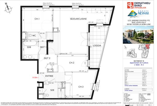 Appartement à vendre à Tassin-la-Demi-Lune (69160) - Rhône