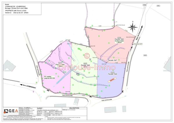 Terrain à vendre de 1 864 m²