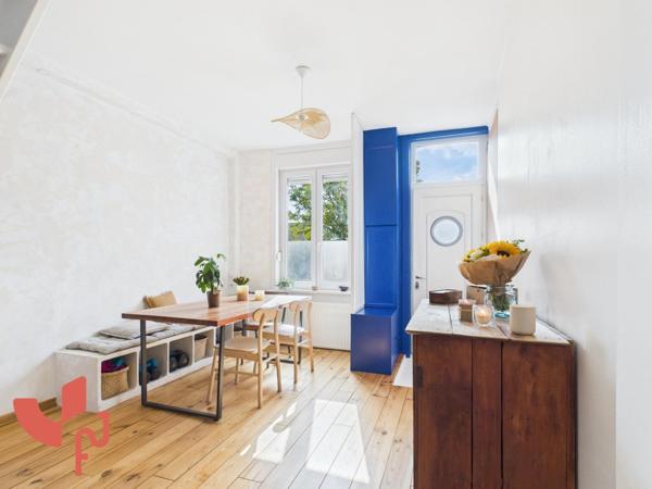 Maison 4 pièces avec jardin et garage