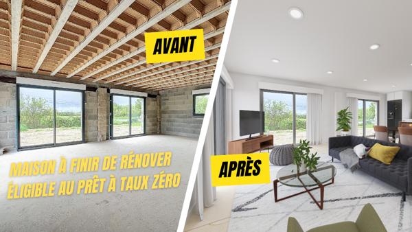 Châtillon-sur-Chalaronne (01400) Maison à personnaliser éligible au Prêt à Taux Zéro - 120 m² sur 1 019 m² de terrain Châtillon-sur-Chalaronne