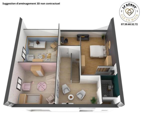 Châtillon-sur-Chalaronne (01400) Maison à personnaliser éligible au Prêt à Taux Zéro - 120 m² sur 1 019 m² de terrain Châtillon-sur-Chalaronne