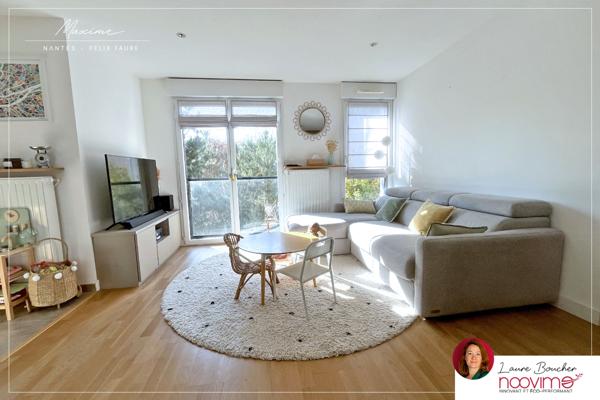 quartier Hauts-Pavés, résidence récente, 4 pièces 80,55 m2 terrasses et stationnement