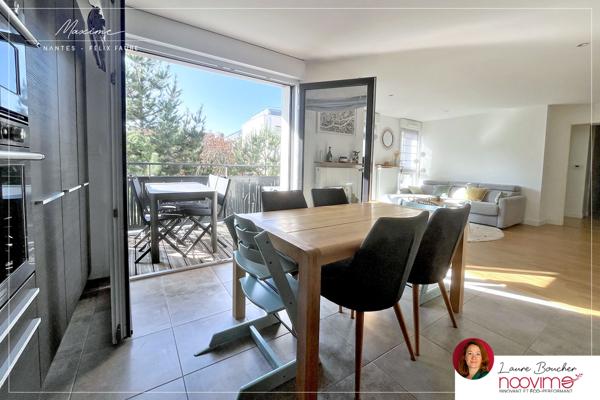 quartier Hauts-Pavés, résidence récente, 4 pièces 80,55 m2 terrasses et stationnement