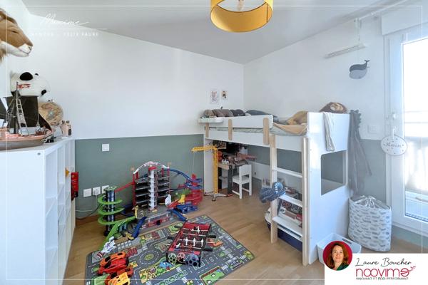 quartier Hauts-Pavés, résidence récente, 4 pièces 80,55 m2 terrasses et stationnement