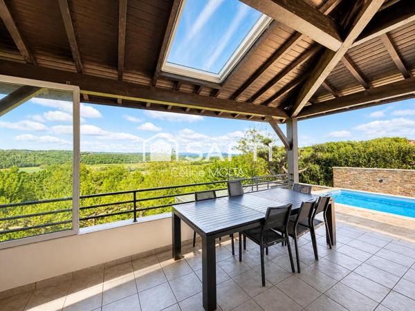 Opportunité rare à L’Isle d’Abeau avec piscine et vue dégagée