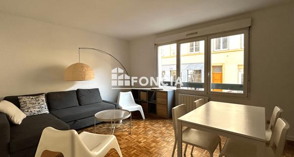Location Appartement meublé 2 pièces 46.02 m² - Lyon 69004