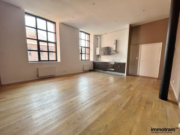Vente Loft 74m2 - 2 chambre(s) - Roubaix, Jean Moulin • Réf. VA27480