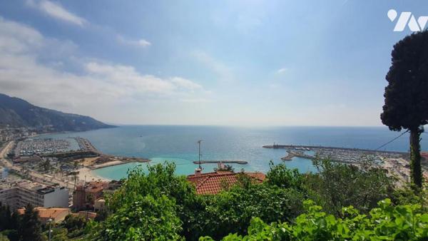MAISON DE MAÎTRE MENTON - VUE PANORAMIQUE