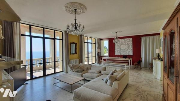 MAISON DE MAÎTRE MENTON - VUE PANORAMIQUE