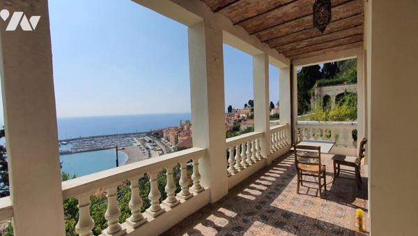 MAISON DE MAÎTRE MENTON - VUE PANORAMIQUE