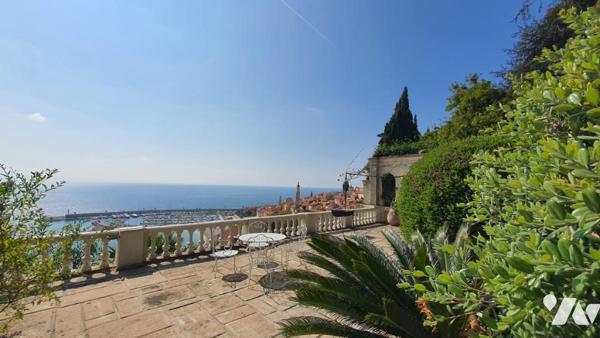 MAISON DE MAÎTRE MENTON - VUE PANORAMIQUE