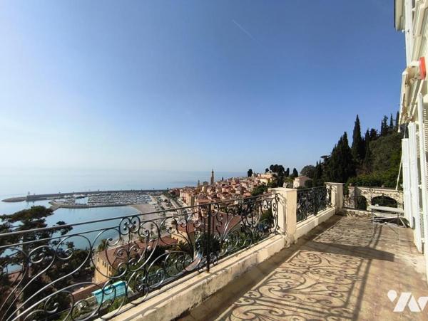 MAISON DE MAÎTRE MENTON - VUE PANORAMIQUE