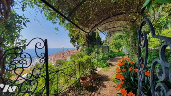 MAISON DE MAÎTRE MENTON - VUE PANORAMIQUE