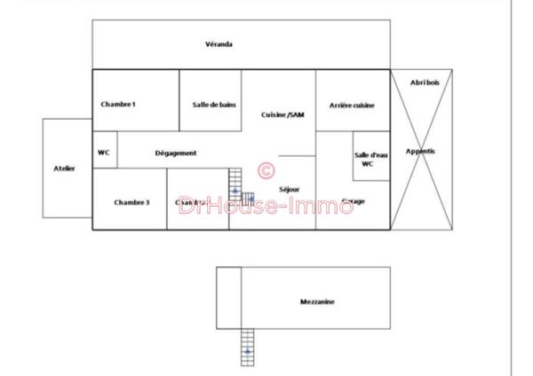 Maison à vendre 6 pièces de 191 m²