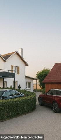 Maison mitoyenne à rénover  4 pièces 78 m2 + chalet 42 m2 avec 482 m2 de terrain.