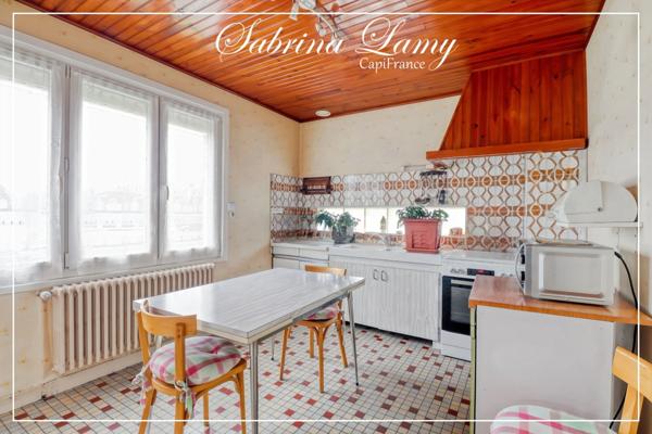 Maison à vendre 5 pièces ORBAIS L'ABBAYE (51) 90m² - type 5 - sous-sol total - 1308m²