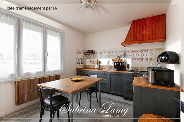 Maison à vendre 5 pièces ORBAIS L'ABBAYE (51) 90m² - type 5 - sous-sol total - 1308m²