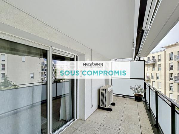 Appartement Bron 4 pièces (T4) - 76m2 - 3 chambres - Récent - Garage double - 69500 BRON