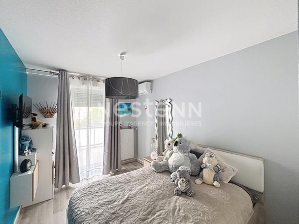 Appartement Bron 4 pièces (T4) - 76m2 - 3 chambres - Récent - Garage double - 69500 BRON