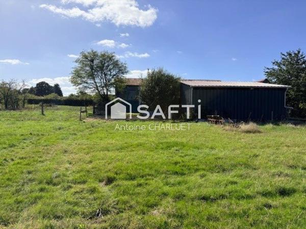 Maison 68m² - 4 hectares de terrain - hangar et nombreuses dépendances