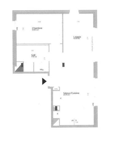 Appartement 2 pièces                                        - 44470 Carquefou Réf : 12189