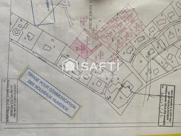 >Terrain à bâtir de 11 ares 45