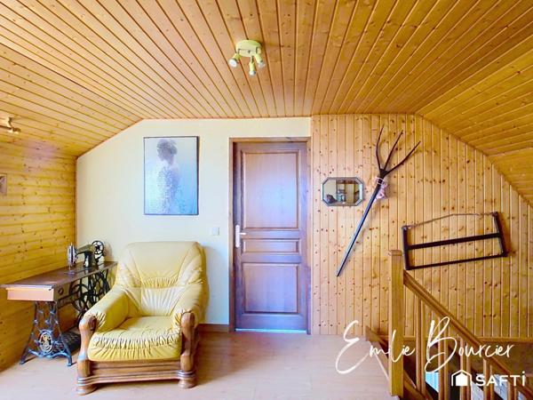 Maison de 98m², beau jardin et sous-sol complet