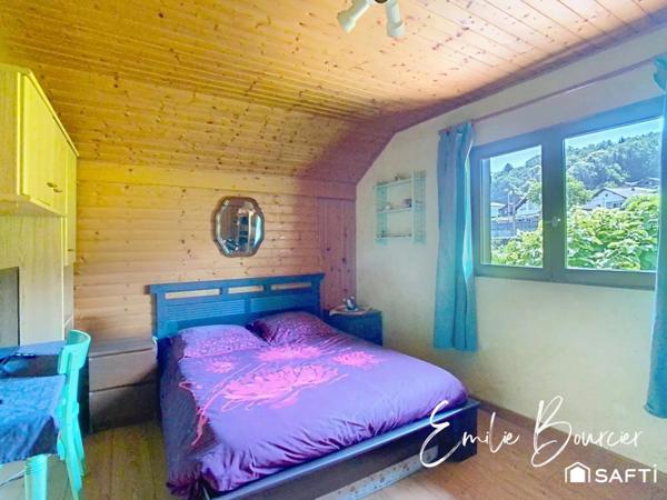 Maison de 98m², beau jardin et sous-sol complet