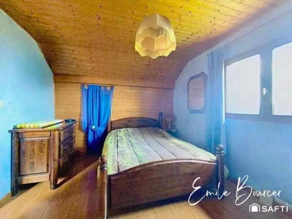 Maison de 98m², beau jardin et sous-sol complet