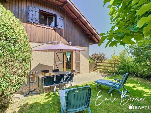 Maison de 98m², beau jardin et sous-sol complet