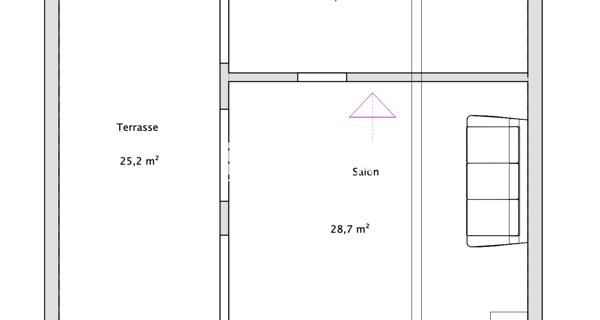 À vendre Studio 42.52 m² - Bordeaux 33000