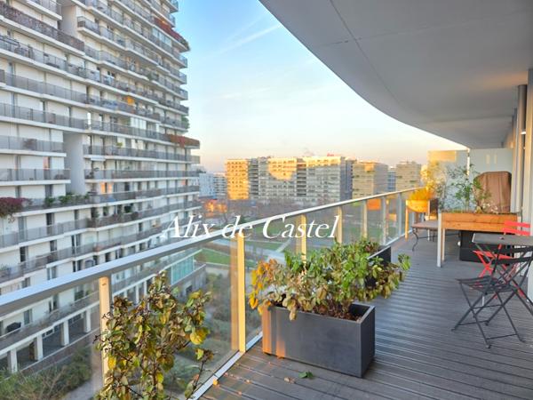 Paris 17ème: 3 pièces 71.79 m² avec terrasse