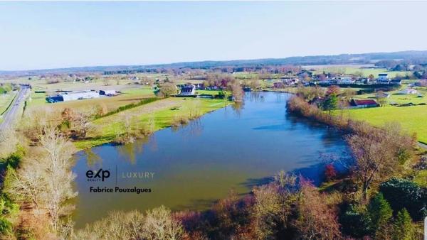 Propriété rare de 6 hectares avec lac privé – résidence ou projet nature