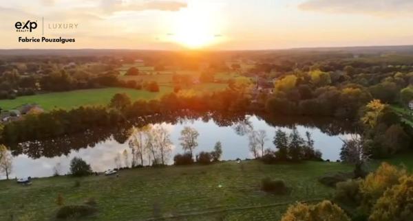 Propriété rare de 6 hectares avec lac privé – résidence ou projet nature