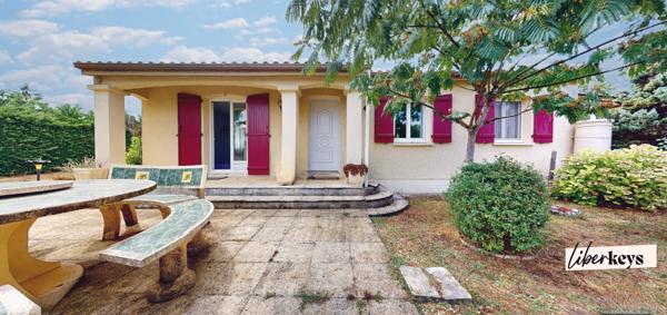 Exclusivité Liberkeys – Maison de plain-pied 93 m² avec véranda et piscine récentes – Saint-Sulpice-de-Cognac 