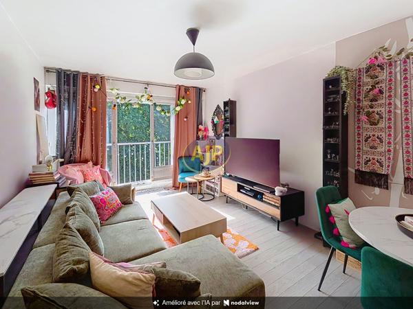 Appartement à vendre Orvault - 2 pièces, 43m² avec 1 chambre(s) à 123 000€ - AJP Immobilier Nantes Sud