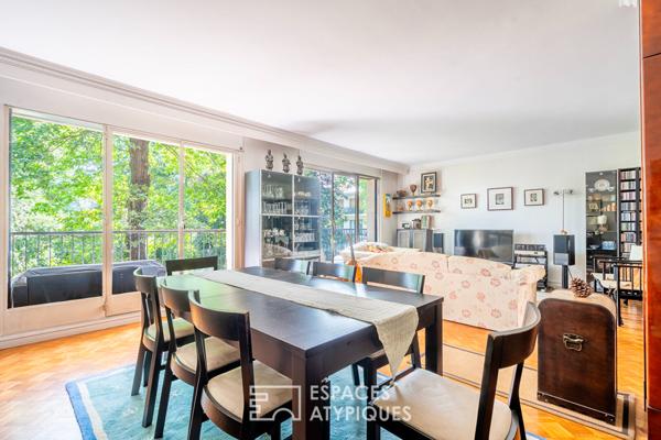Appartement avec balcon à l’orée du bois de Vincennes