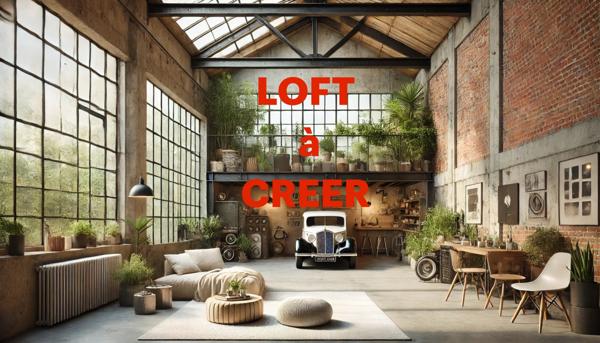 A vendre Toulouse Cote Pavée Loft  de 190 m2 RARE