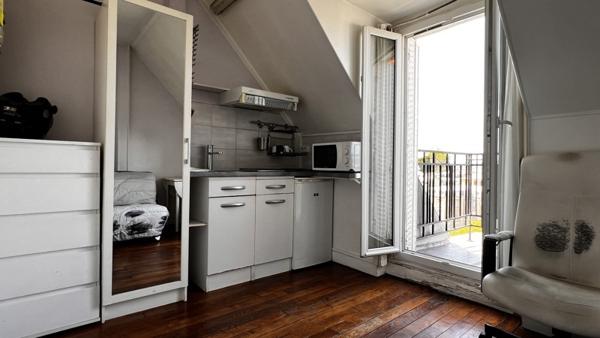Appartement à vendre |  Paris 16 |  1 pièce | 8 m²