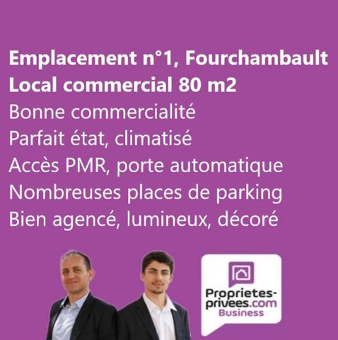 EMPLACEMENT N°1, FOURCHAMBAULT - LOCAL COMMERCIAL 80 M2