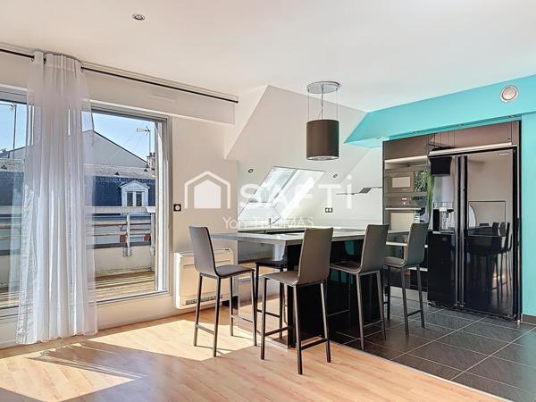 Appartement 3 pièces secteur Dunois-Bannier