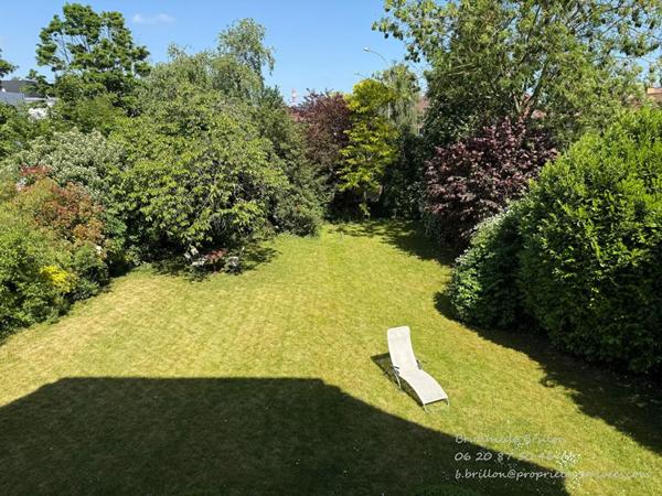 Maison d'ingénieur, 5 chambres, jardin généreux, 2 garages