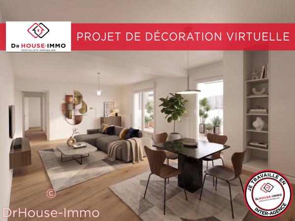 Appartement à vendre 4 pièces de 86 m²