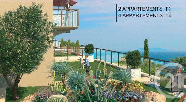 Appartement F3 à vendre  3 pièces - 72 m 2   LURI  - 202
