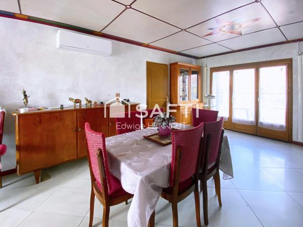Calme proche centre-ville - 96m2 - 3ch - Grand garage