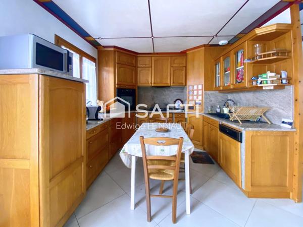Calme proche centre-ville - 96m2 - 3ch - Grand garage