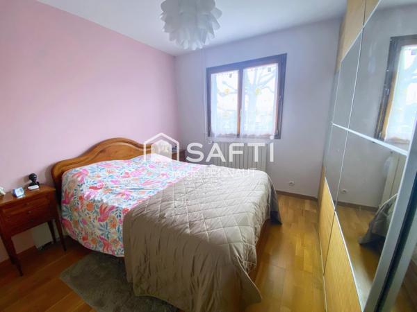 Calme proche centre-ville - 96m2 - 3ch - Grand garage