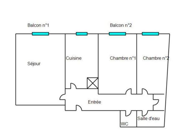 Vente Appartement 3 Pièces - Vue Mer