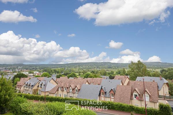 Deux pièces dernier étage rénové dans copropriété de charme